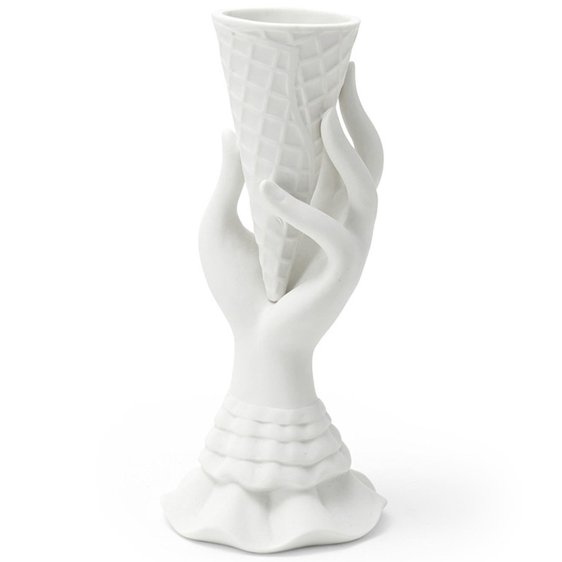 Статуэтка Jonathan Adler I-Scream Vase Белый в Уфе | Loft Concept 