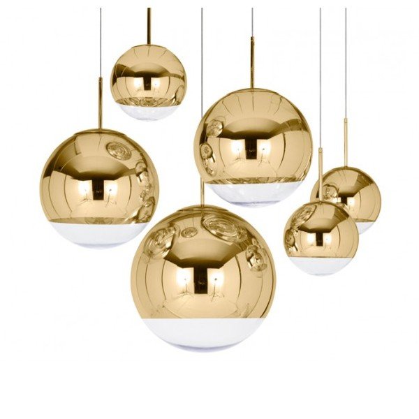 Подвесной светильник Mirror Ball Gold Золотой в Уфе | Loft Concept 