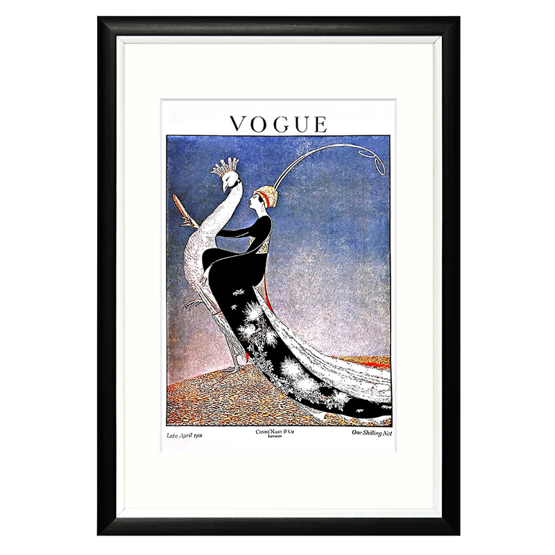 Постер Vogue April 1918 Мульти в Уфе | Loft Concept 