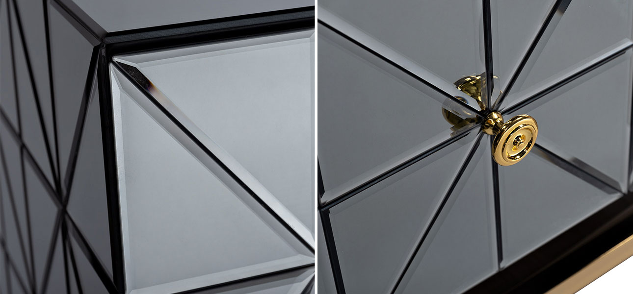 Комод дизайнерский Mirrored - фото №3