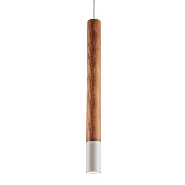 Подвесной светильник Trumpet Wood Pendant Lamp Коричневый в Уфе | Loft Concept 