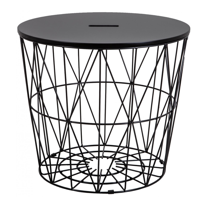 Приставной стол Cambria Side Table black Черный в Уфе | Loft Concept 