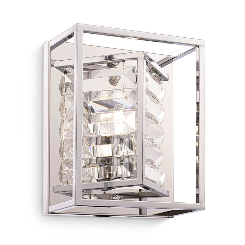 Бра Algernon Light Sconce chrome Хром в Уфе | Loft Concept 