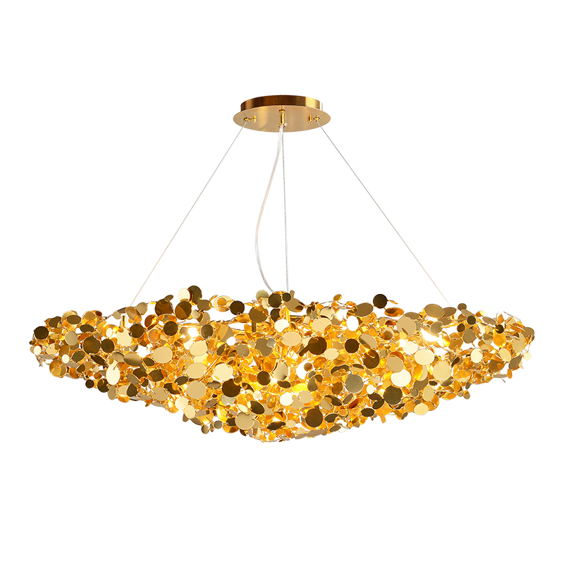 Люстра Godfreet Gold Chandelier Золотой в Уфе | Loft Concept 