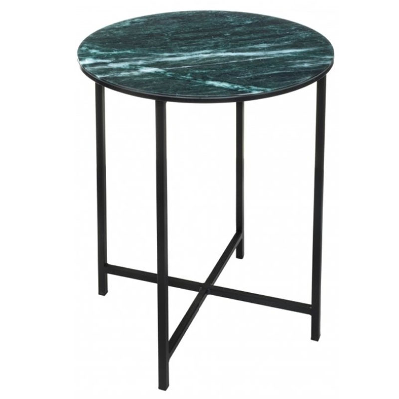 Приставной стол Zermatt Side Table round malachite Малахит в Уфе | Loft Concept 