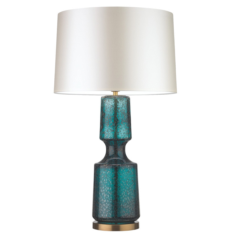 Настольная лампа Antero Teal Table Lamp Бирюзовый Молочный в Уфе | Loft Concept 