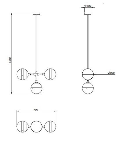 Люстра Peggy Futura lamp III Hangar Design в Уфе