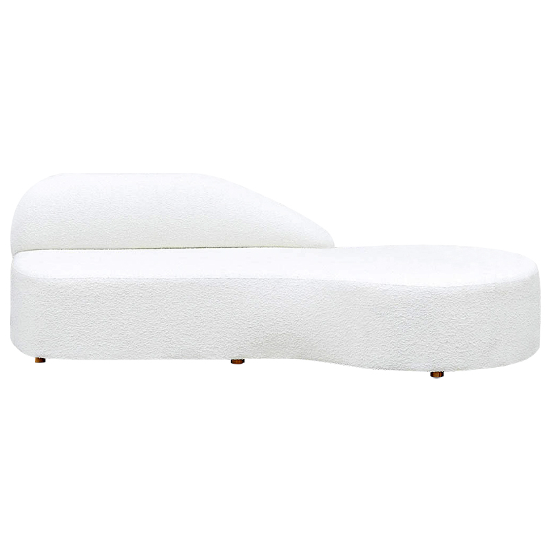 Диван Elsie White Boucle Sofa Белый в Уфе | Loft Concept 