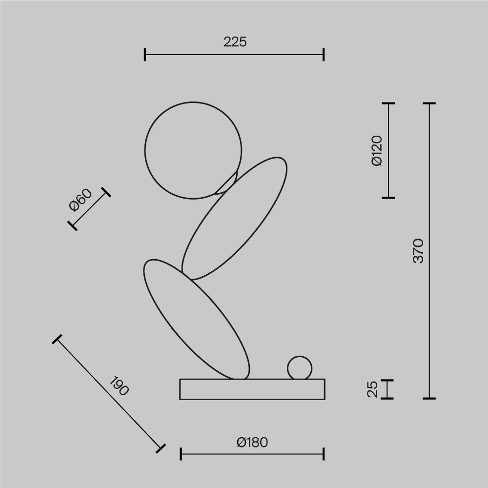 Настольный светильник Resonance 3000К 6Вт в Уфе