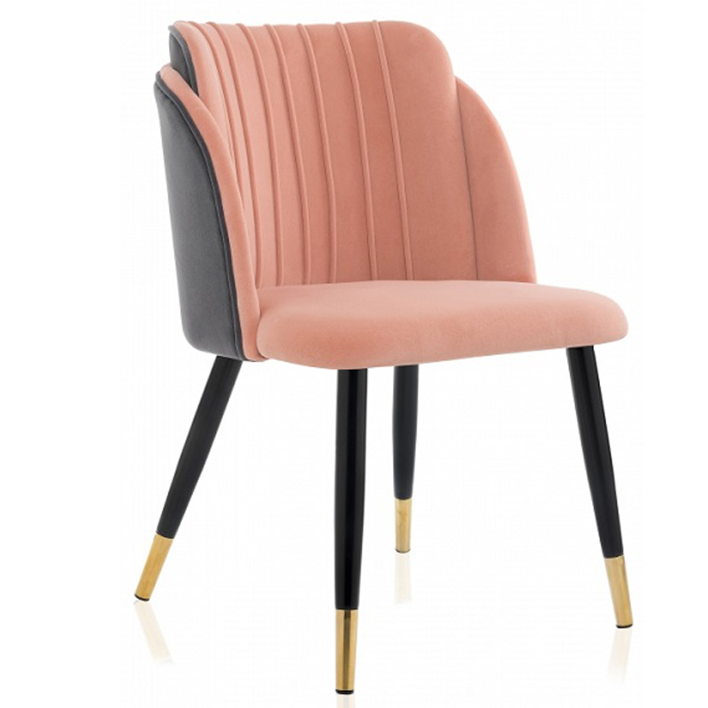 Стул Alester Chair pink Розовый (Rose) Серый (Gray) в Уфе | Loft Concept 