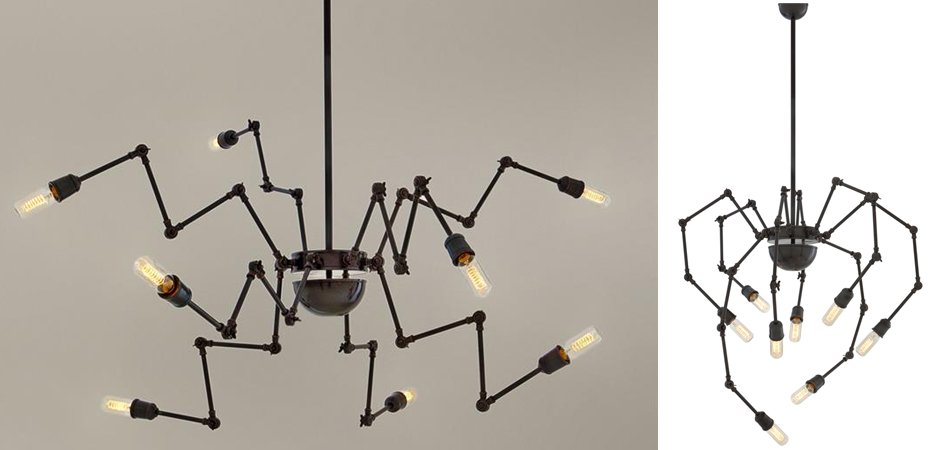 Люстра Eichholtz Ceiling Lamp Spider - Loft-Concept в Уфе