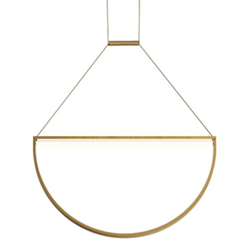 Подвесной светильник Solana Hanging lamp Золотой в Уфе | Loft Concept 