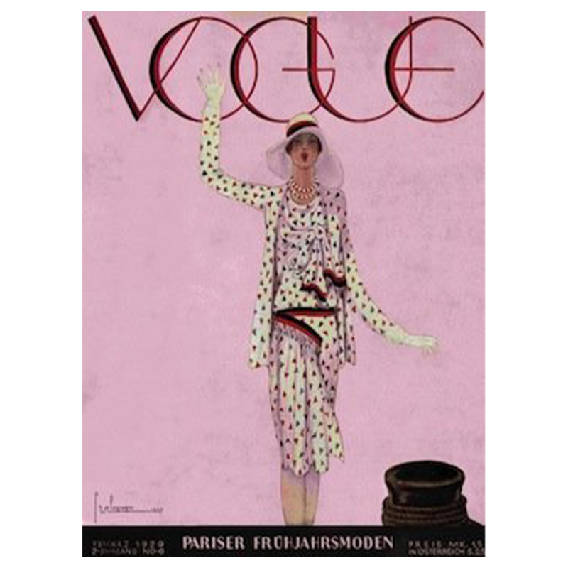 Постер Vogue Cover 1929 March  в Уфе | Loft Concept 