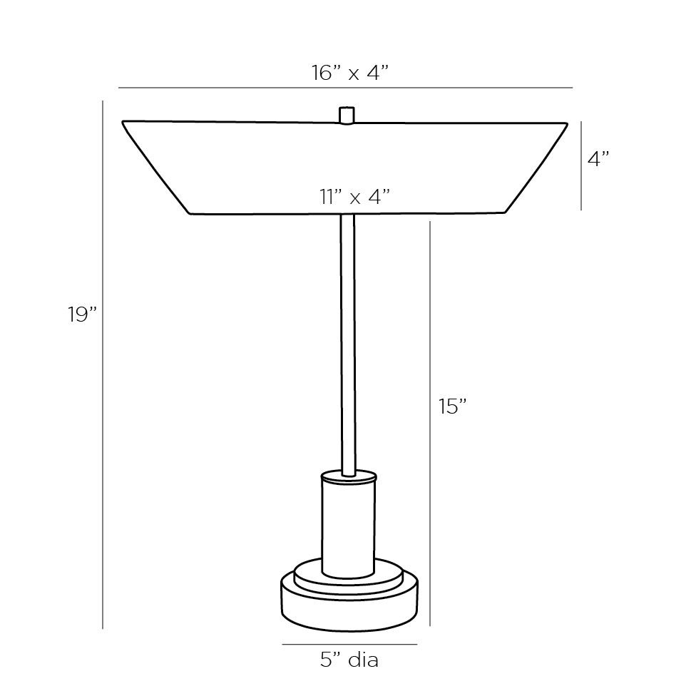 Дизайнерская настольная лампа LANSING LAMP в Уфе