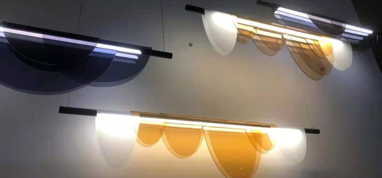 Светодиодный Дизайнерский светильник DALI Tonin Casa Голубое стекло - фото