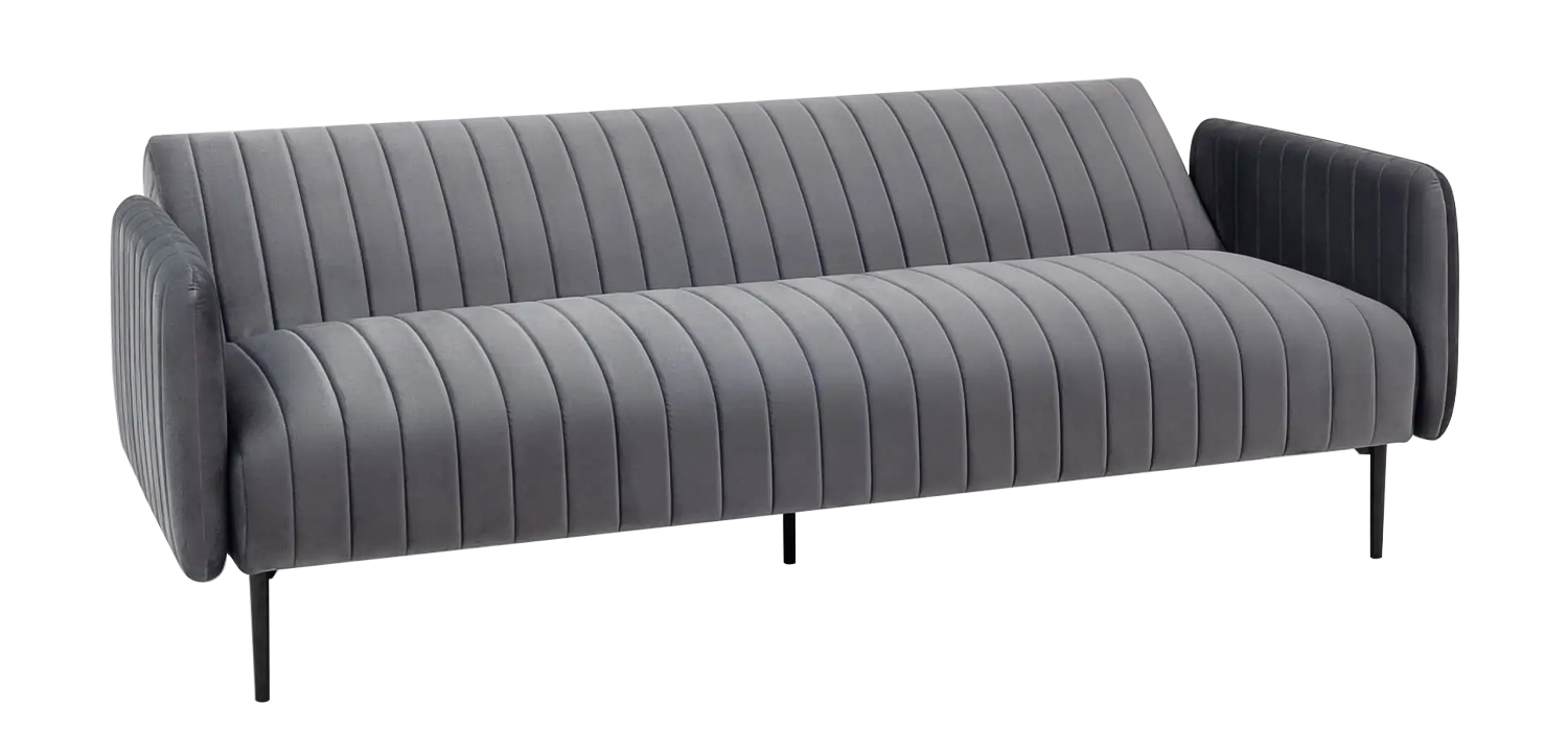 Диван Dilis серый велюр - фото №1