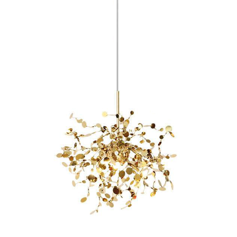 Люстра Terzani Argent Suspension Gold Pendant lamp 50 Золотой в Уфе | Loft Concept 