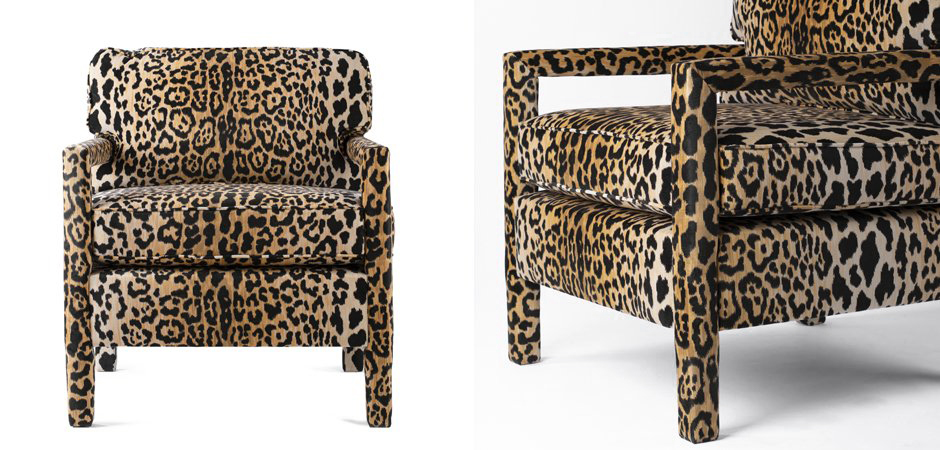 Кресло Leopard Parsons Chair Кресло Leopard Parsons Chair - Loft-Concept в Уфе