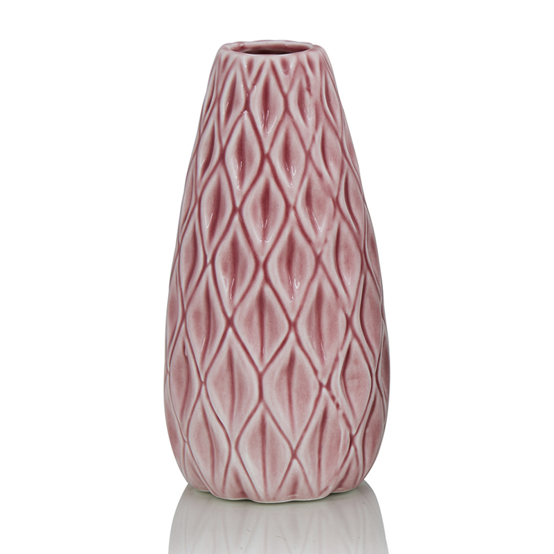 Ваза Ceramic Vase Розовый (Rose) в Уфе | Loft Concept 