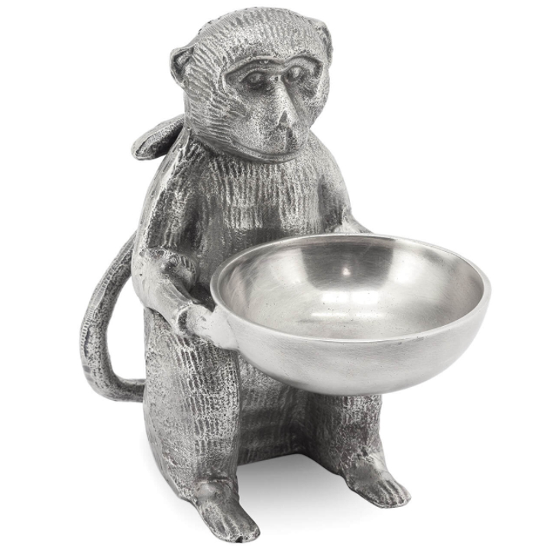 Подсвечник CANDLEHOLDER MONKEY ALLU Silver Серебряный в Уфе | Loft Concept 