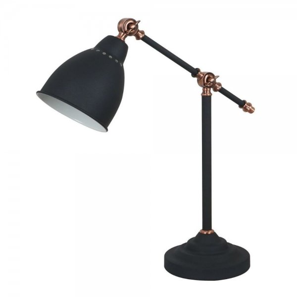 Настольная лампа Holder Table Lamp Black Черный в Уфе | Loft Concept 