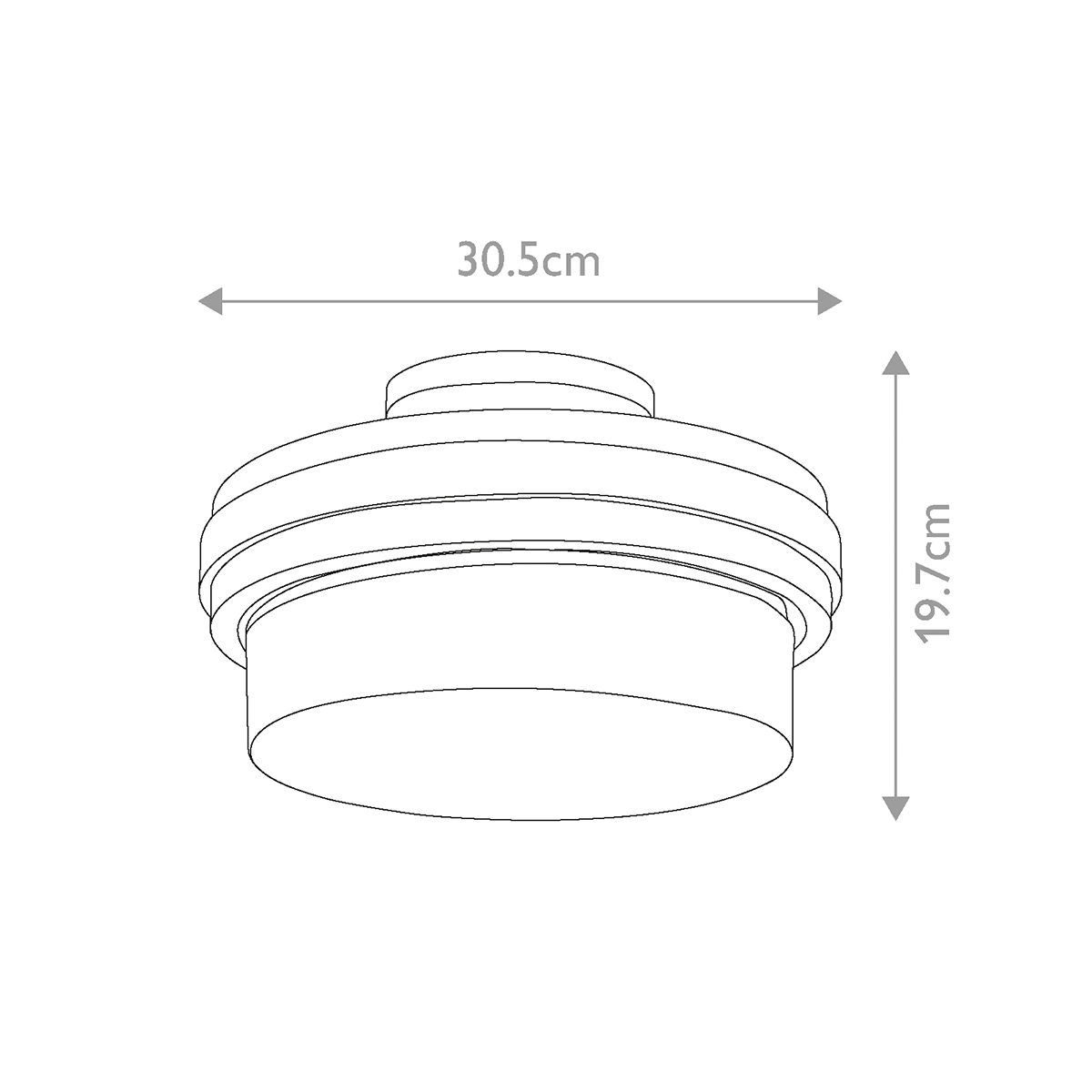 Потолочный светильник с прозрачным стеклянным плафоном с эффектом пузырьков Kichler в Уфе