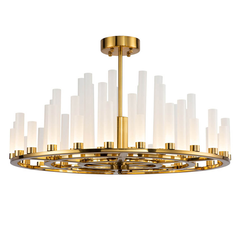 Люстра Candlestick Chandelier Глянцевое золото в Уфе | Loft Concept 