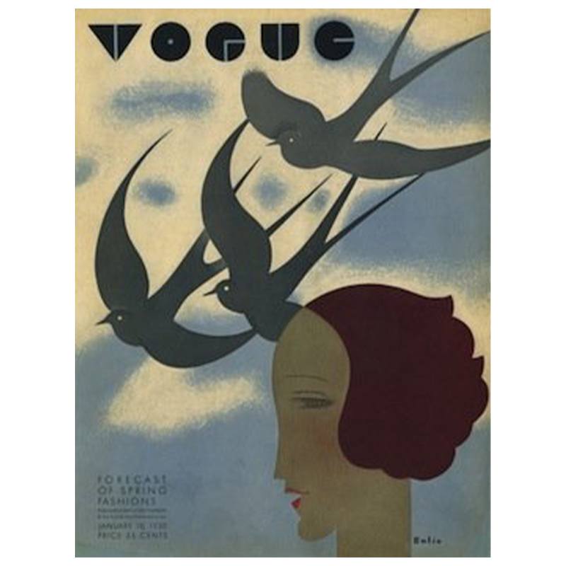 Постер Vogue Cover 1930 January  в Уфе | Loft Concept 