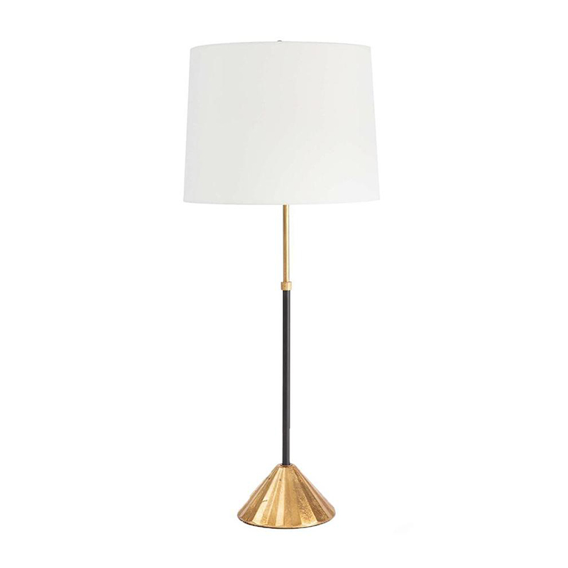 Настольная лампа Arleta Table lamp Белый Черный Золотой в Уфе | Loft Concept 