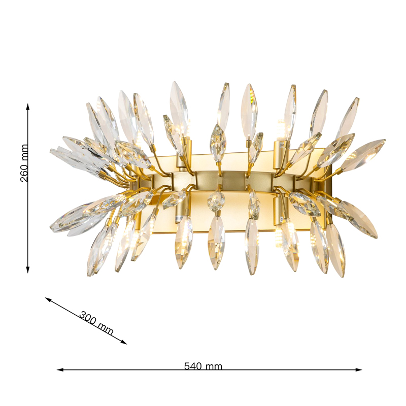 Бра с хрустальными лепестками FAIRYTREE LIGHT в Уфе