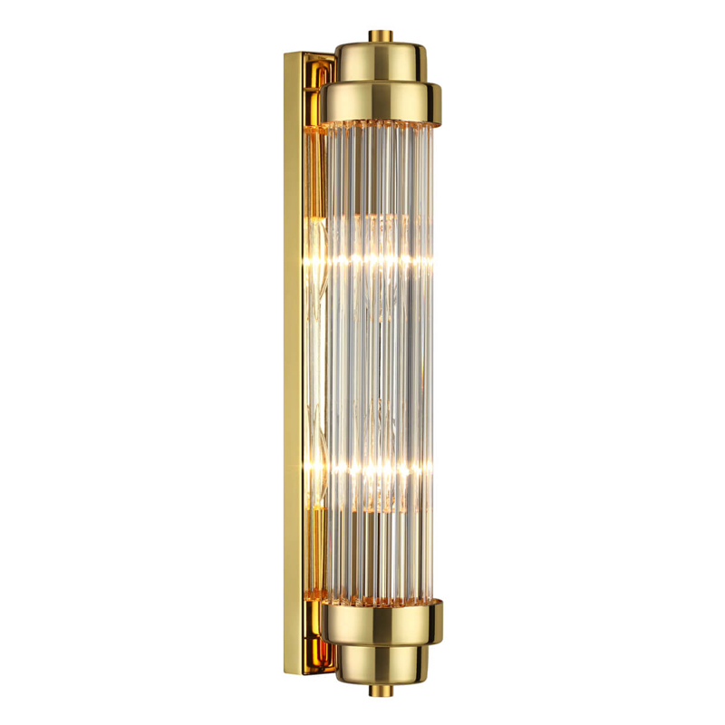 Бра Dirck Glass TUBE Sconce Gold Золотой в Уфе | Loft Concept 