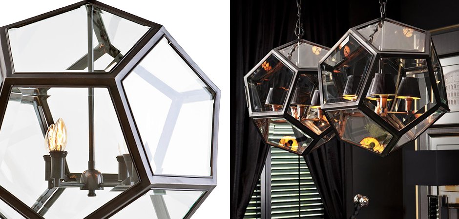 Люстра Eichholtz Lantern Yorkshire Bronze L - Loft-Concept в Уфе