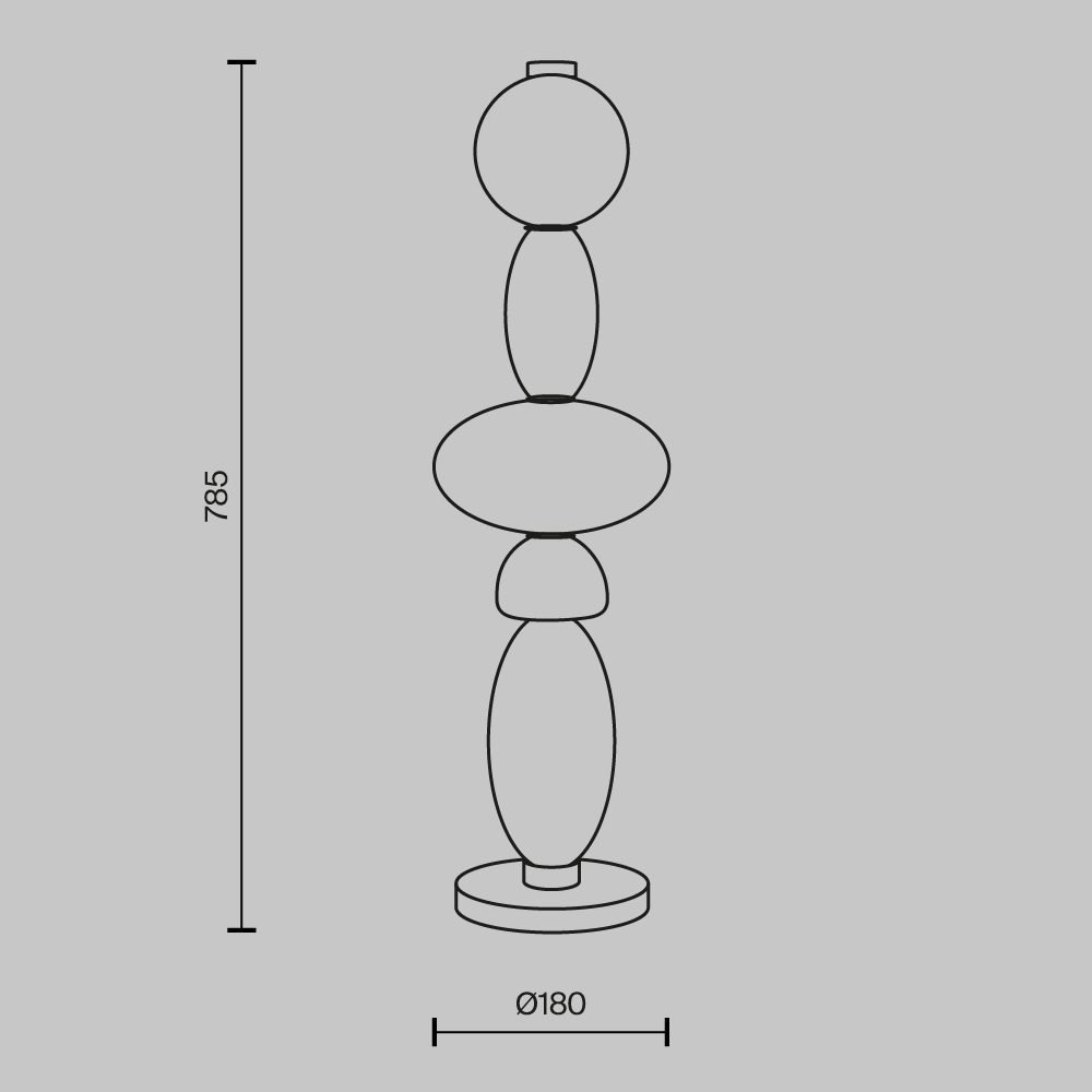 Настольный светильник Adore 3000К 23Вт в Уфе