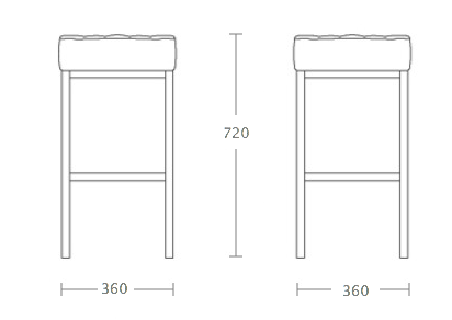 Барный стул  Florence Knoll Bar Stool в Уфе