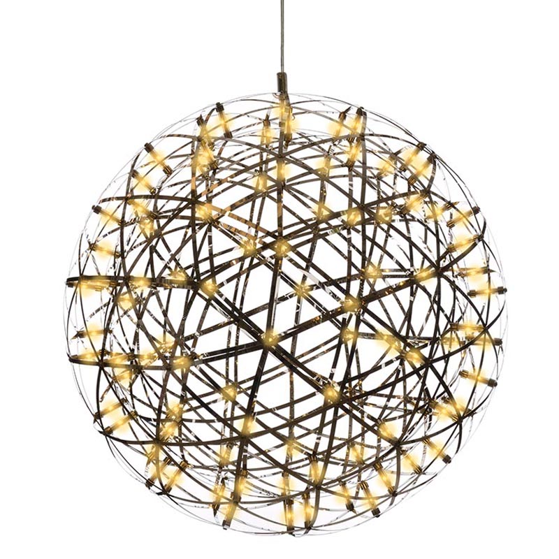 Люстра Moooi 3D Sphere Yellow lamp M Хром в Уфе | Loft Concept 