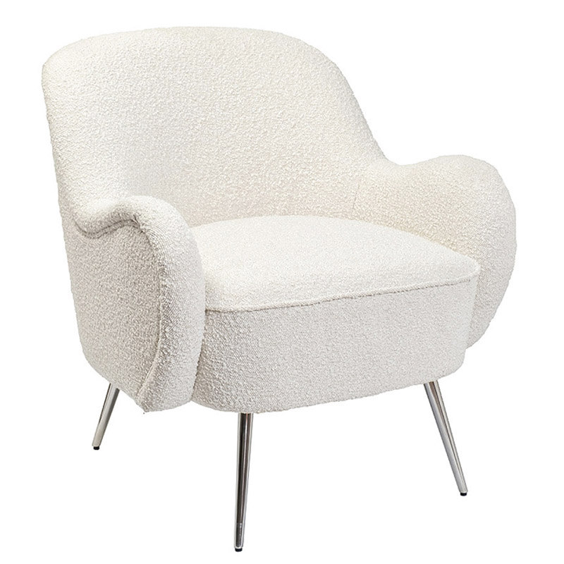 Кресло Boucle Choli Armchair Кремовый в Уфе | Loft Concept 