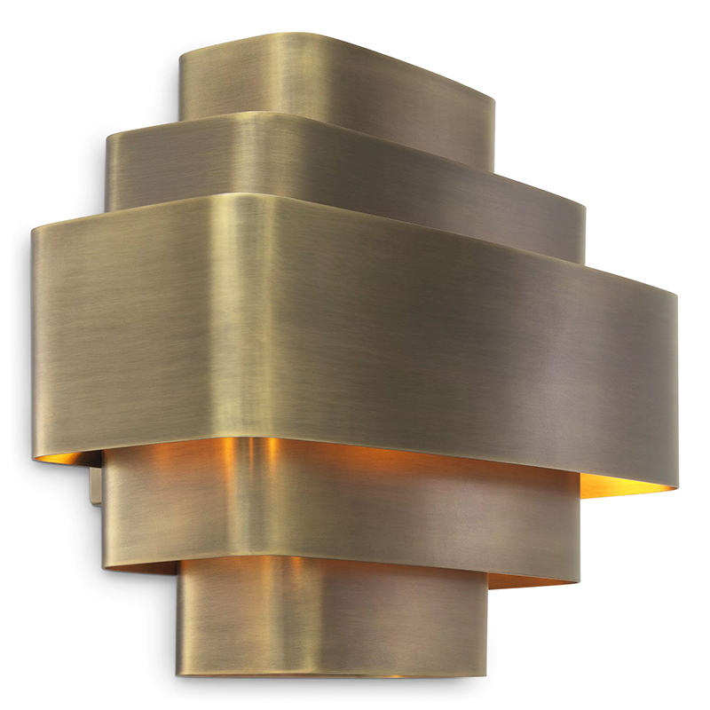 Бра Eichholtz Wall Lamp Pegaso Brass Винтажная латунь в Уфе | Loft Concept 