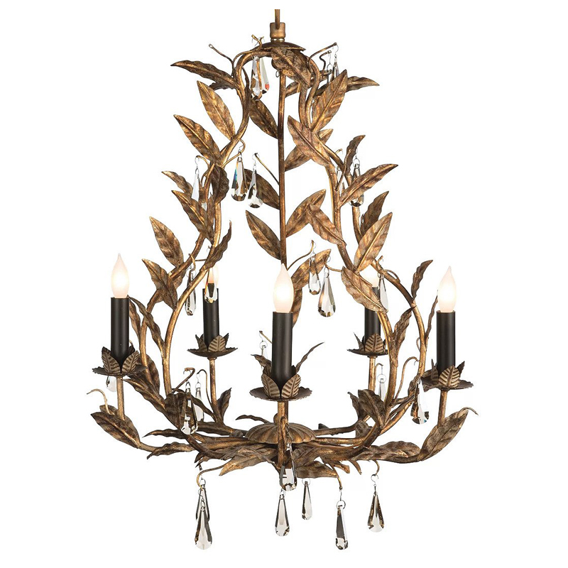 Люстра Onorada Chandelier antique gold Золотой в Уфе | Loft Concept 