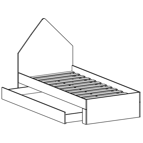 Кровать в детскую Tiny Town Bed в Уфе