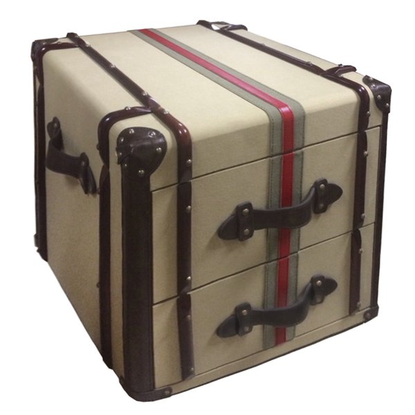 Сундук Richards Red line Canvas Medium trunk   в Уфе | Loft Concept 