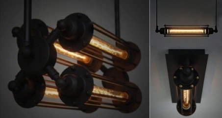 Loft Industrial Edison Cage