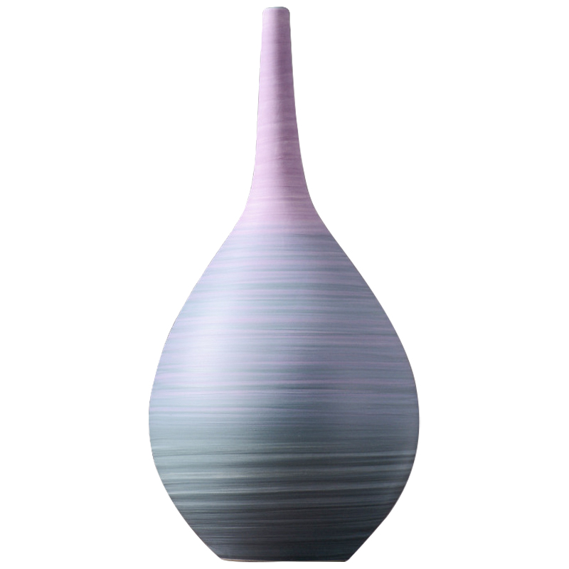 Ваза Gradient Vase 35 Сиреневый Голубой Мульти в Уфе | Loft Concept 