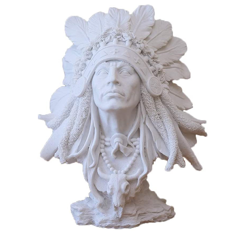 Native american indian figurine A Белый в Уфе | Loft Concept 