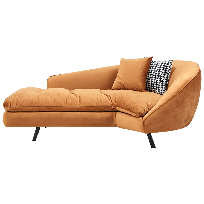 Диван Evangeline Caramel Sofa Карамель Черно-белый в Уфе | Loft Concept 