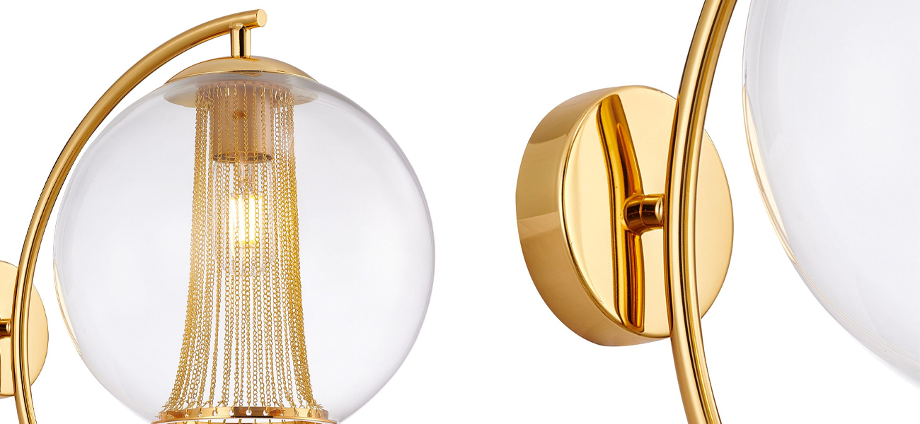 Бра с декоративными цепочками CASCADE CHAINS - фото