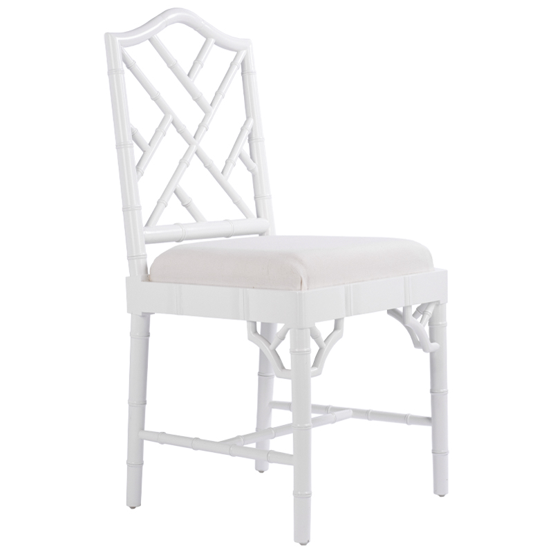 White Chippendale Chair Белый в Уфе | Loft Concept 