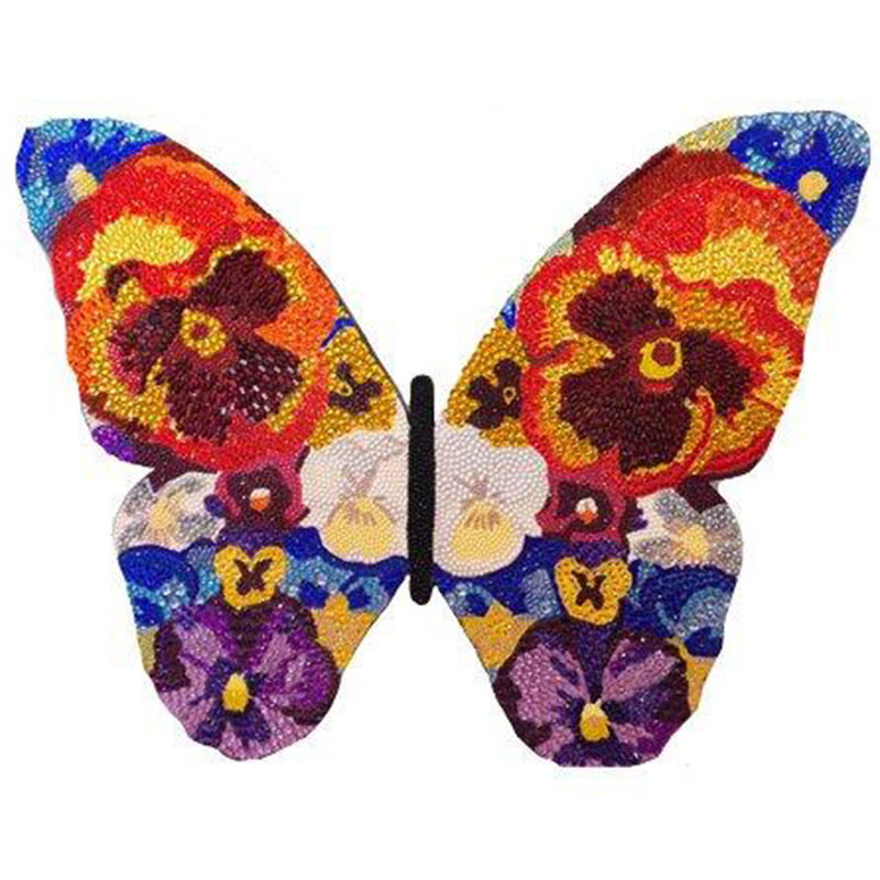 Картина “Pansy Bedazzled Butterfly Cut Out” Мульти в Уфе | Loft Concept 