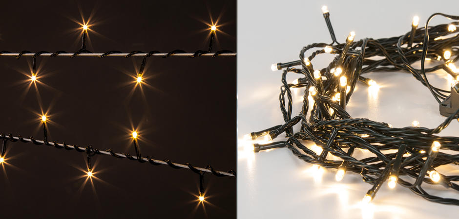 Интерьерная Гирлянда Теплый свет диодов - Loft-Concept в Уфе