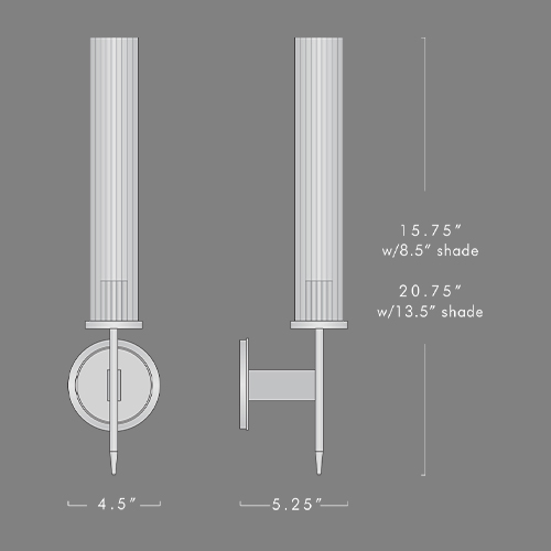 Бра Jonathan Browning ALOUETTE SCONCE Черный Цвет в Уфе