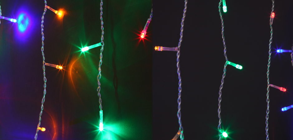 Гирлянда Бахрома с Цветными светодиодами - Loft-Concept в Уфе